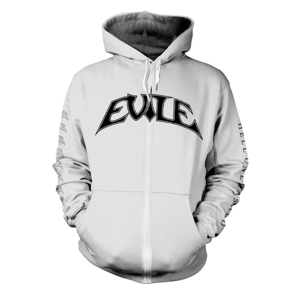 Evile Unisex Adult Hell Unleashed Full Zip Hoodie