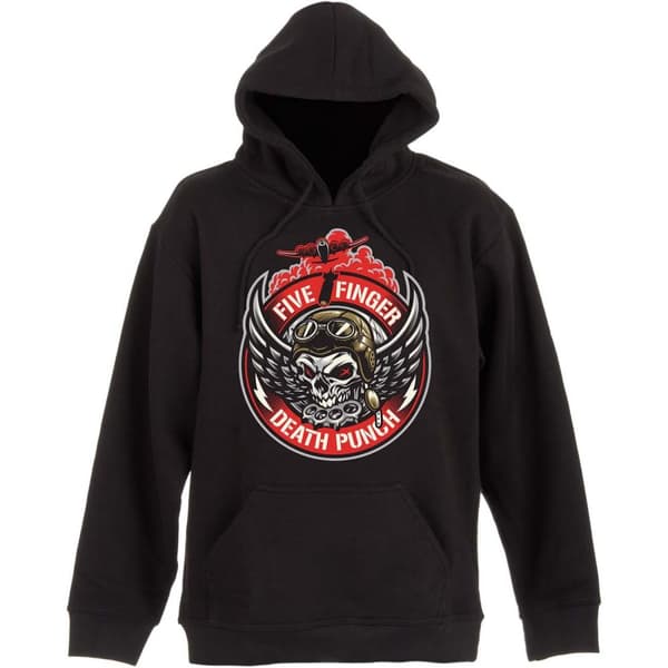 Five Finger Death Punch Unisex Adult Bomber Patch Hoodie