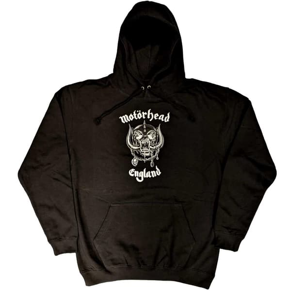 Motorhead Unisex Adult England Pullover Hoodie