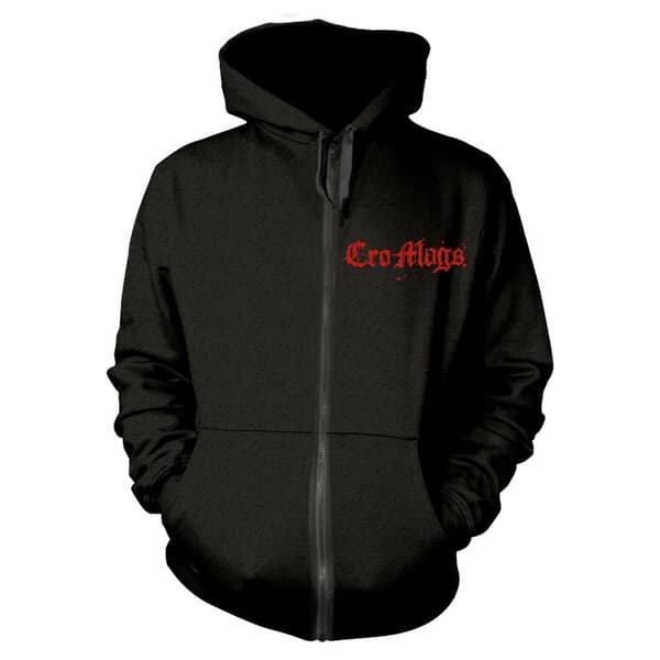 Cro-Mags Unisex voksen Hættetrøje med lynlås med de bedste ønsker