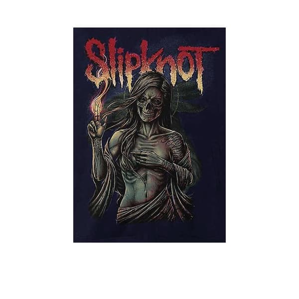 Slipknot Unisex voksen Burn Me Away rygprint med trøje med hætteklæde