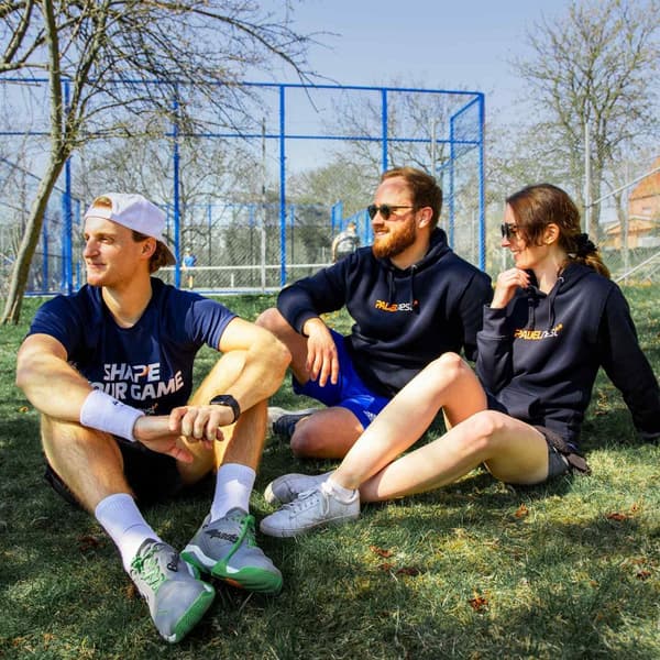 Padelnest, Hoodie - Mörkblå - Herr