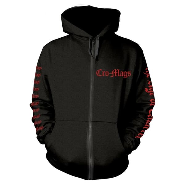 Cro-Mags Unisex Adult The Age Of Quarrel Full Zip Hoodie