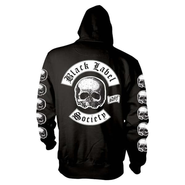 Black Label Society Unisex Logo Hoodie för vuxna