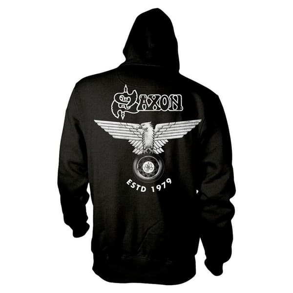 Saxon Unisex Adult ESTD 1979 Full Zip Hoodie