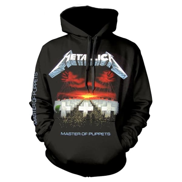 Metallica Unisex Vuxen Master Of Puppets Tracks Hoodie för vuxna