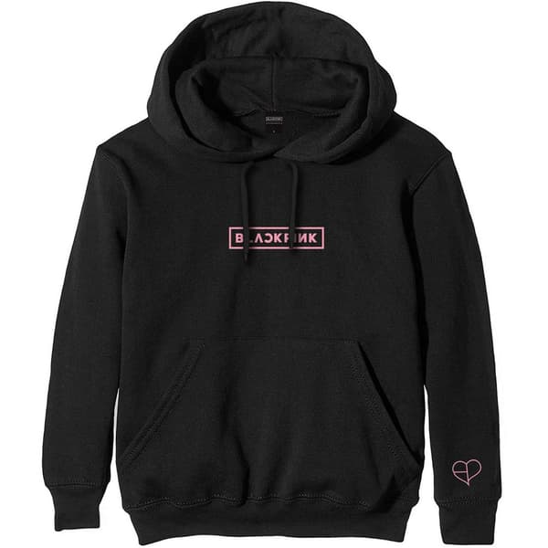 BlackPink Unisex hættetrøje til voksne med albummet Tracklist