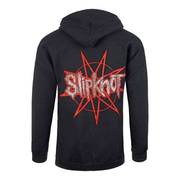 Slipknot Unisex Adult .5: The Gray Chapter Back Print Pullover Hoodie Black XXL