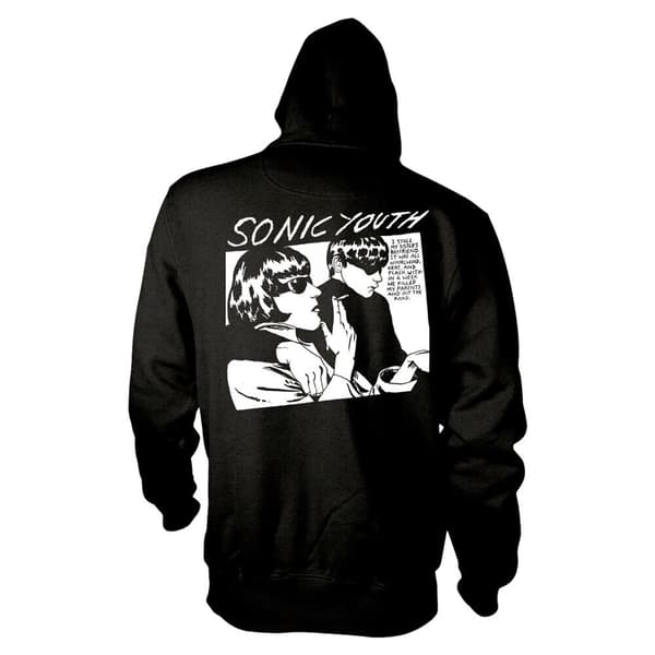 Sonic Youth Unisex Adult Goo Album Cover Full Zip Hoodie
