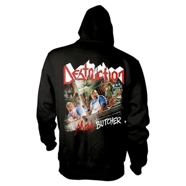 Destruction Unisex hættetrøje til voksne Mad Butcher