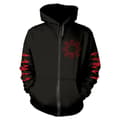 Miniatyrbilde 1 av 2: Cancer Unisex Adult Shadow Gripped Full Zip Hoodie