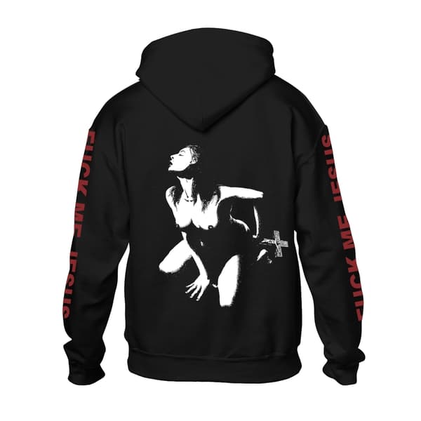 Marduk Unisex Adult Fuck Me Jesus Hoodie