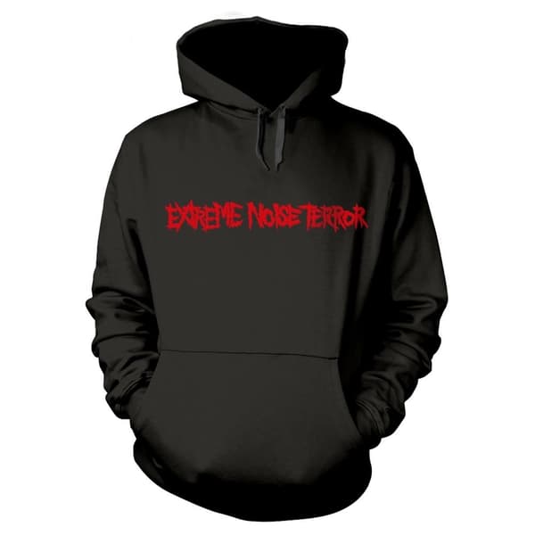 Extreme Noise Terror Unisex Logo Hoodie för vuxna
