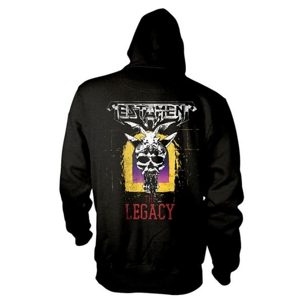 Testament Unisex Adult The Legacy Full Zip Hoodie