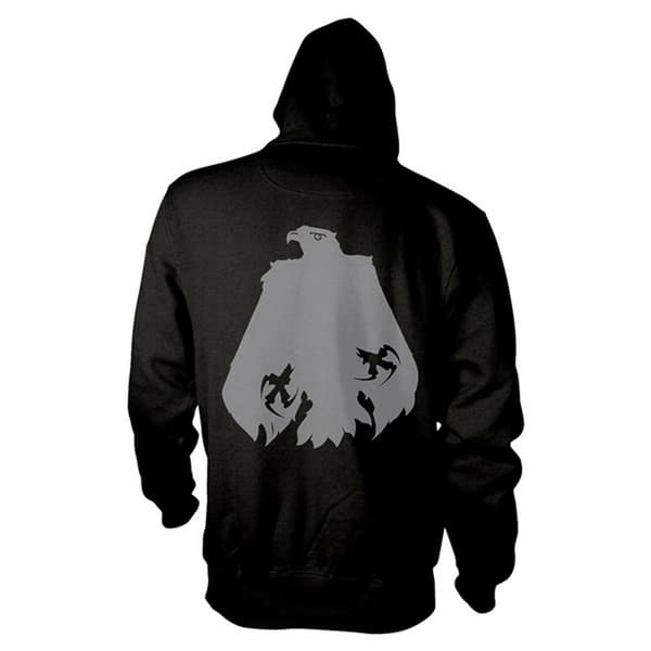 Hawkwind Unisex Adult Eagle Full Zip Hoodie