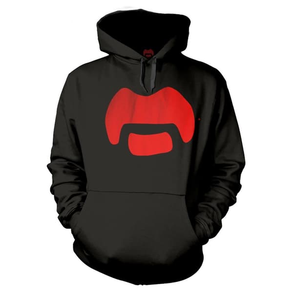 Frank Zappa Unisex Adult Moustache Hoodie