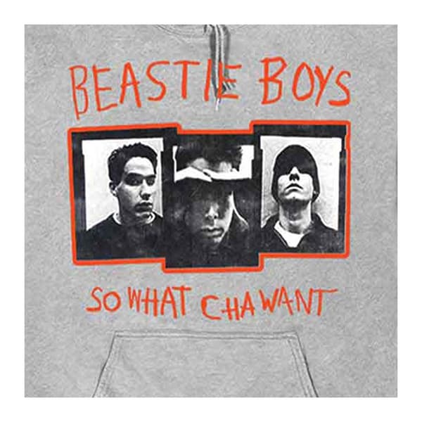 Beastie Boys Unisex voksen So What Cha Want Pullover Hoodie til voksne