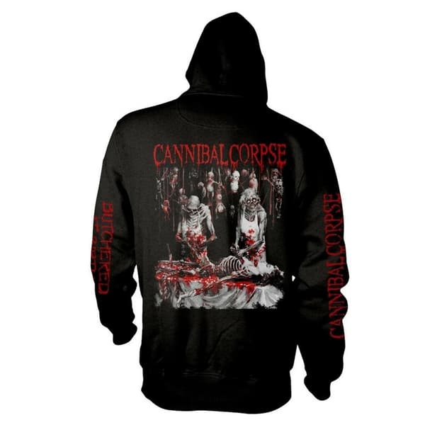 Cannibal Corpse Unisex Adult Butchered At Birth Full Zip Hoodie