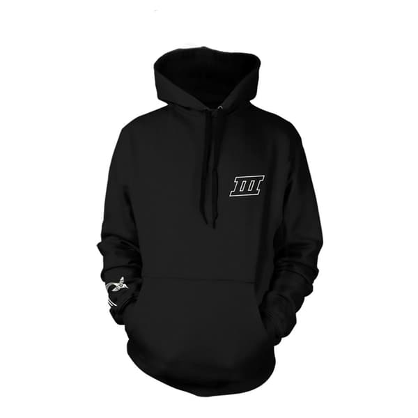Led Zeppelin Unisex Swirl III hættetrøje til voksne
