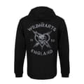 Miniatyrbild 2 av 2: The Wildhearts Unisex Vuxen England 1989 Full Zip Hoodie