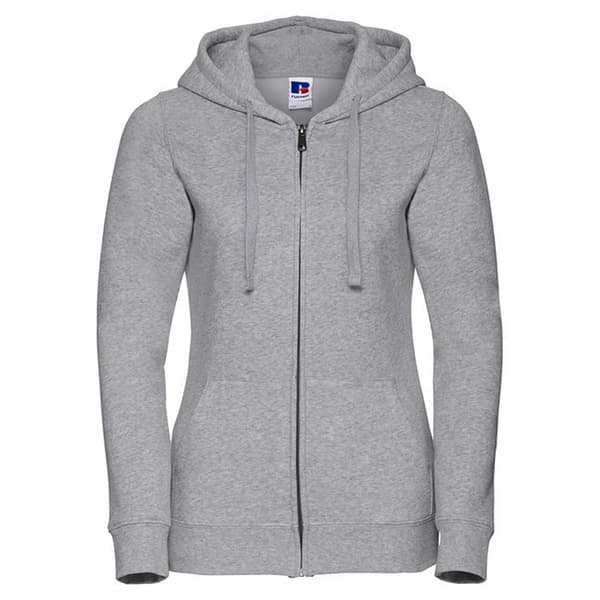 Russell Dame/Damer Authentic hættetrøje med lynlås med fuld lynlås
