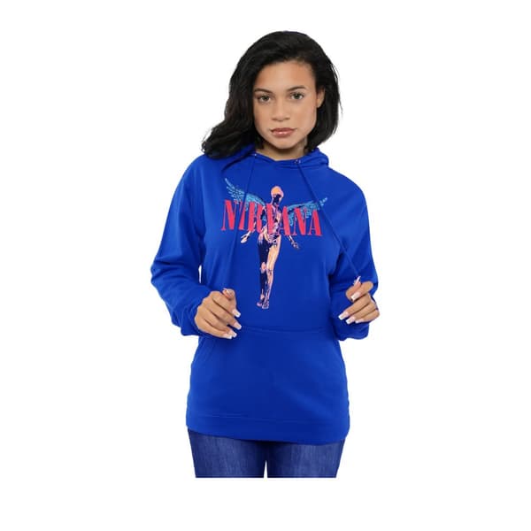 Nirvana Unisex voksen Angelic Pullover Hoodie til voksne