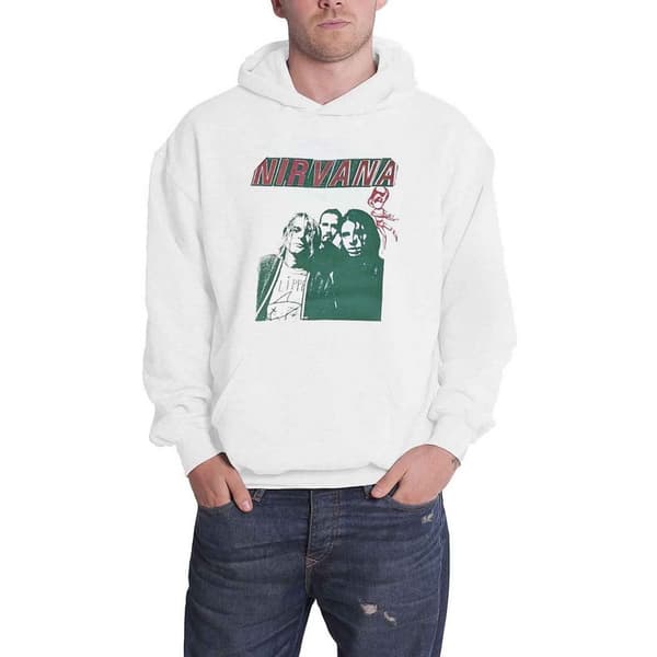 Nirvana Unisex Flipper Pullover Hoodie för vuxna
