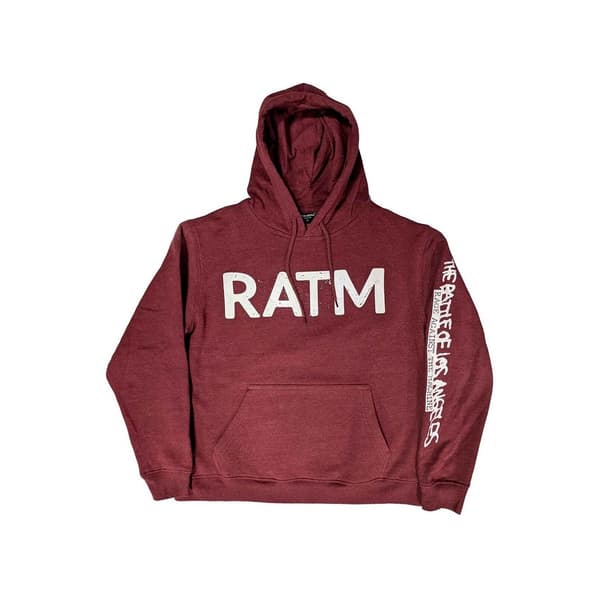 Rage Against the Machine Unisex hættetrøje med Battle 99-rygprint til voksne