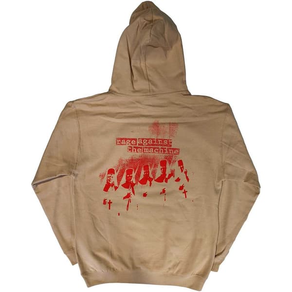 Rage Against the Machine Unisex Adult Nuns Back Print Hoodie