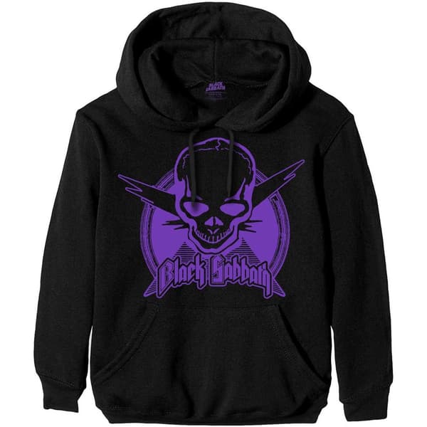 Black Sabbath Unisex voksen Aviation Skull Pullover Hoodie til voksne