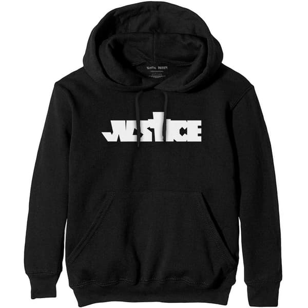 Justin Bieber Unisex Hoodie til voksne med retfærdighed Black L