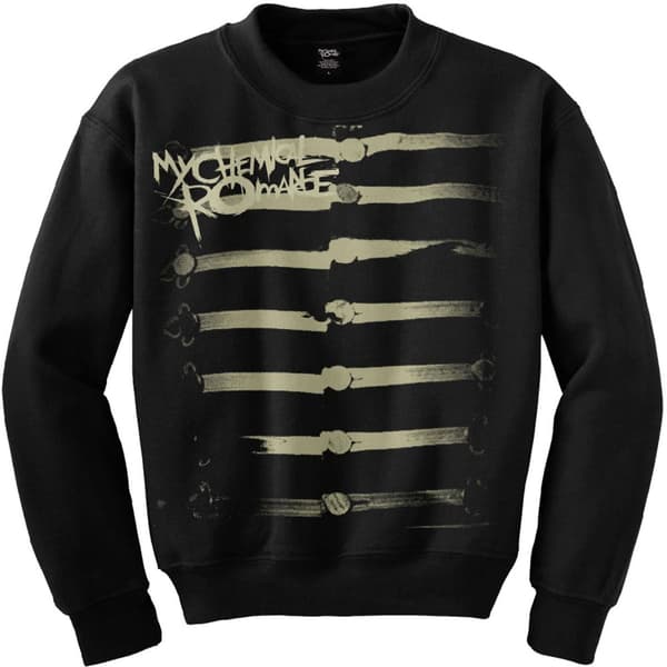 My Chemical Romance Unisex vuxen Sweatshirt för vuxna Together We March Black XL