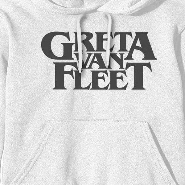 Greta Van Fleet Unisex Hoodie med logo til voksne