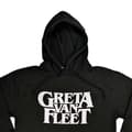 Miniatyrbillede 2 af 2: Greta Van Fleet Unisex Hoodie med logo til voksne