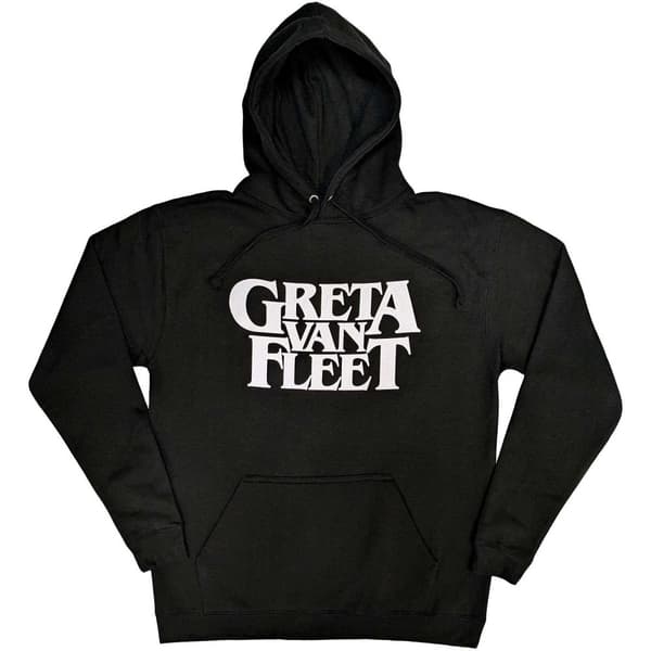 Greta Van Fleet Unisex Hoodie med logo til voksne