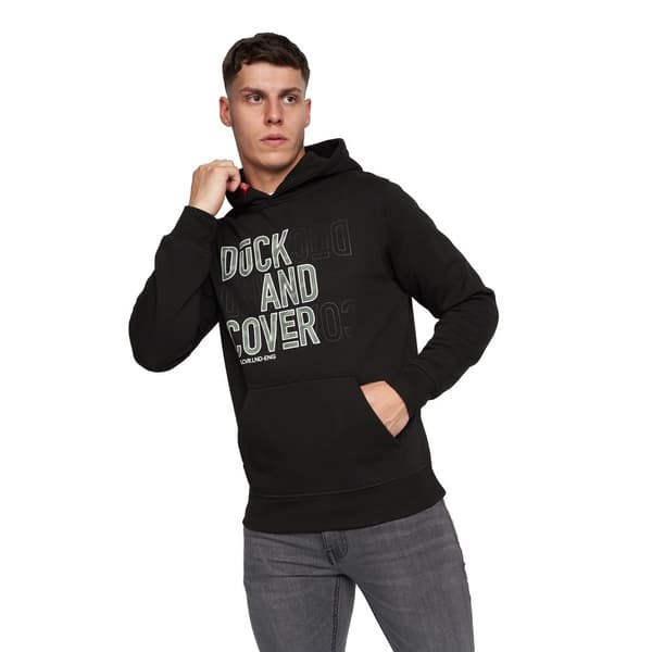 Duck and Cover Mens Pecklar Hoodie