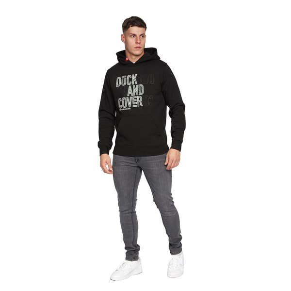 Duck and Cover Mens Pecklar Hoodie