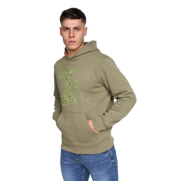 Duck and Cover Mens Pecklar Hoodie