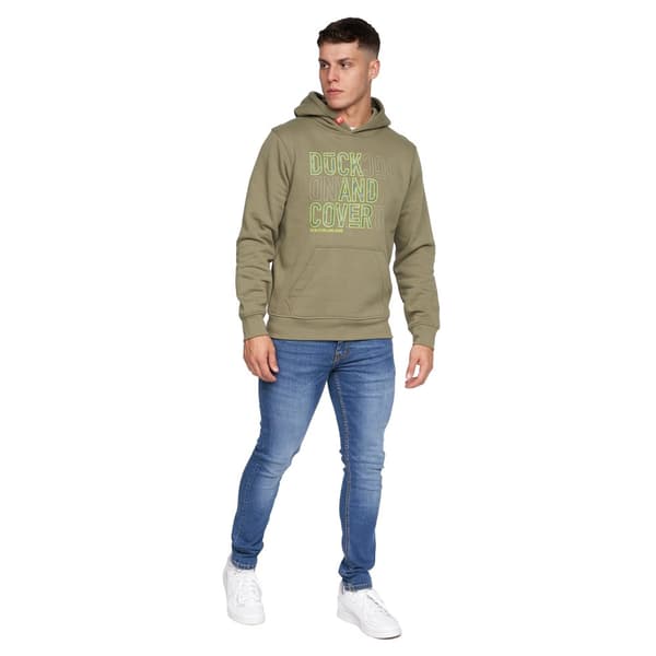 Duck and Cover Mens Pecklar Hoodie
