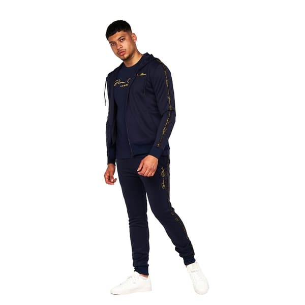 Born Rich Daprela Hoodie med hel dragkedja för män