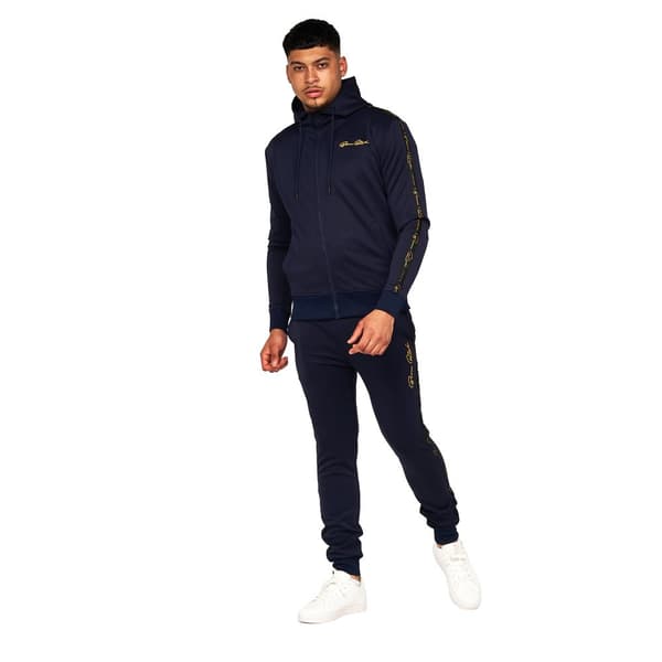 Born Rich Daprela Hoodie med hel dragkedja för män