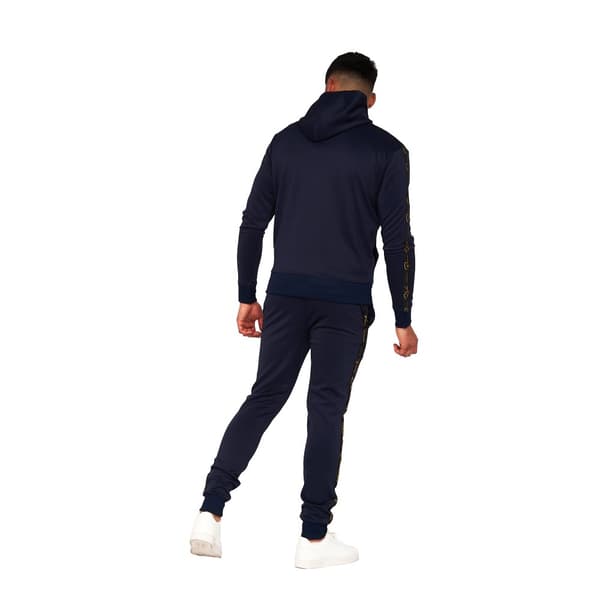 Born Rich Daprela Hoodie med hel dragkedja för män