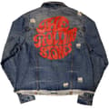 Miniatyrbillede 2 af 2: The Rolling Stones Kvinder/Damer Script Denim Jacket til kvinder/damer