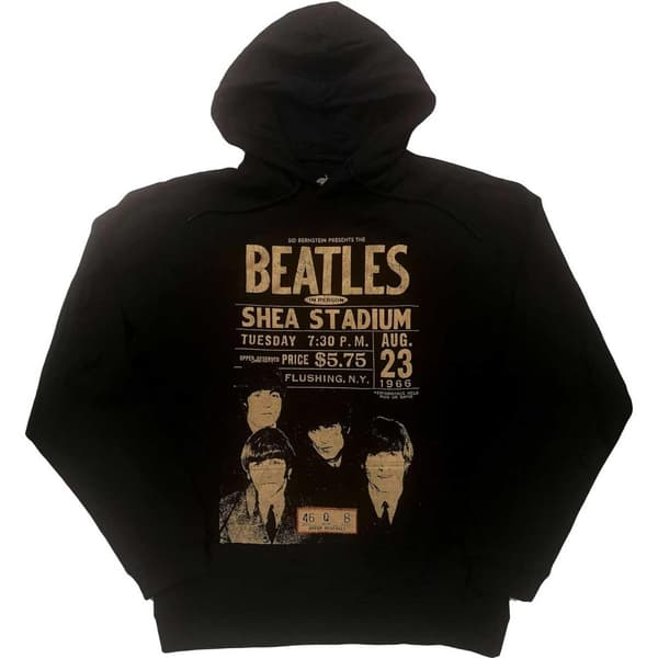 The Beatles Unisex Adult Shea ´66 Eco Friendly Hoodie Black S