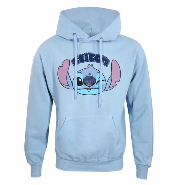 Lilo & Stitch Unisex vuxen söt huva Blue M