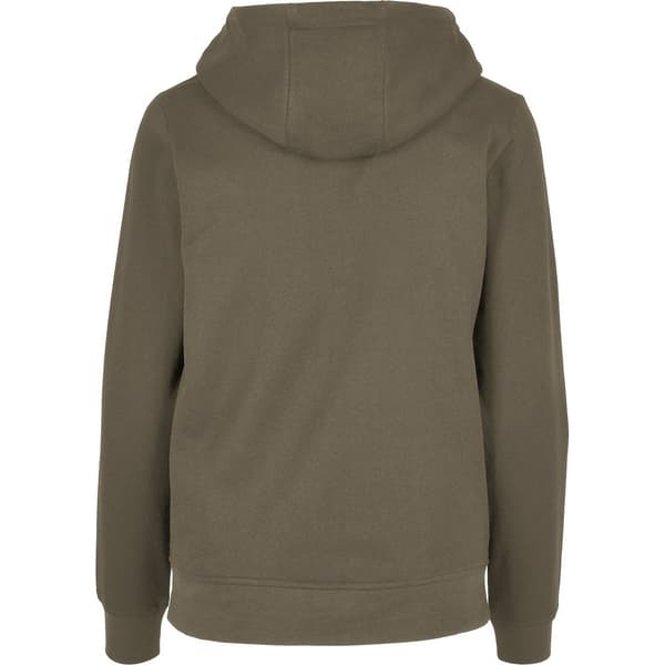 Build Your Brand Womens/Ladies Basic Hoodie med hel dragkedja