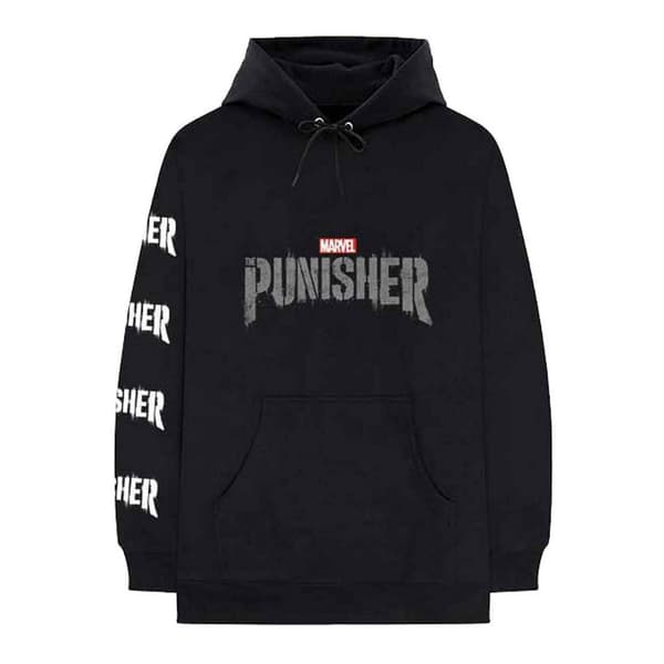 The Punisher Unisex stämpel för vuxna med tröja med huva