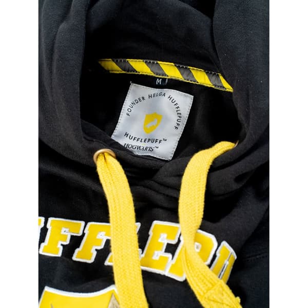 Harry Potter Unisex Deluxe Hufflepuff Hoodie för vuxna