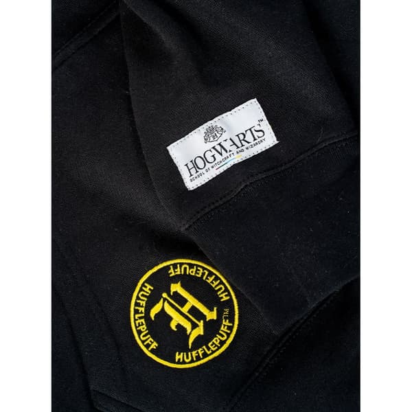 Harry Potter Unisex Deluxe Hufflepuff Hoodie för vuxna