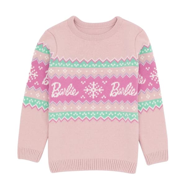 Barbie Fair Isle Jumper til piger